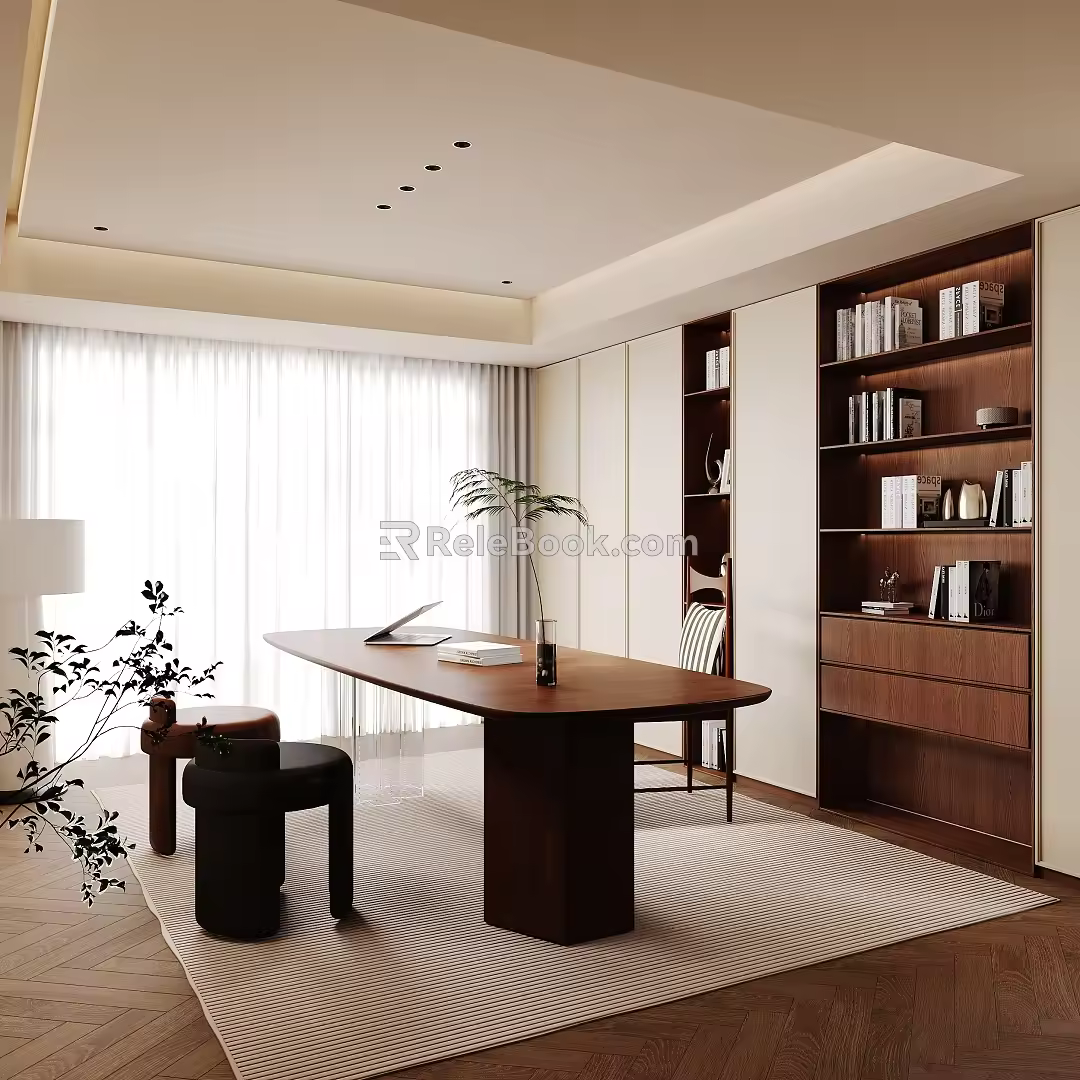Middle Style Study 3d model