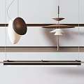 Modern Pendant Lights With Unique Shapes And Hanging Design Elements For Interior Decor 3d model
