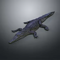Crocodile Alligator Nile Crocodile carnivore reptile cold-blooded animal reptile 3d model