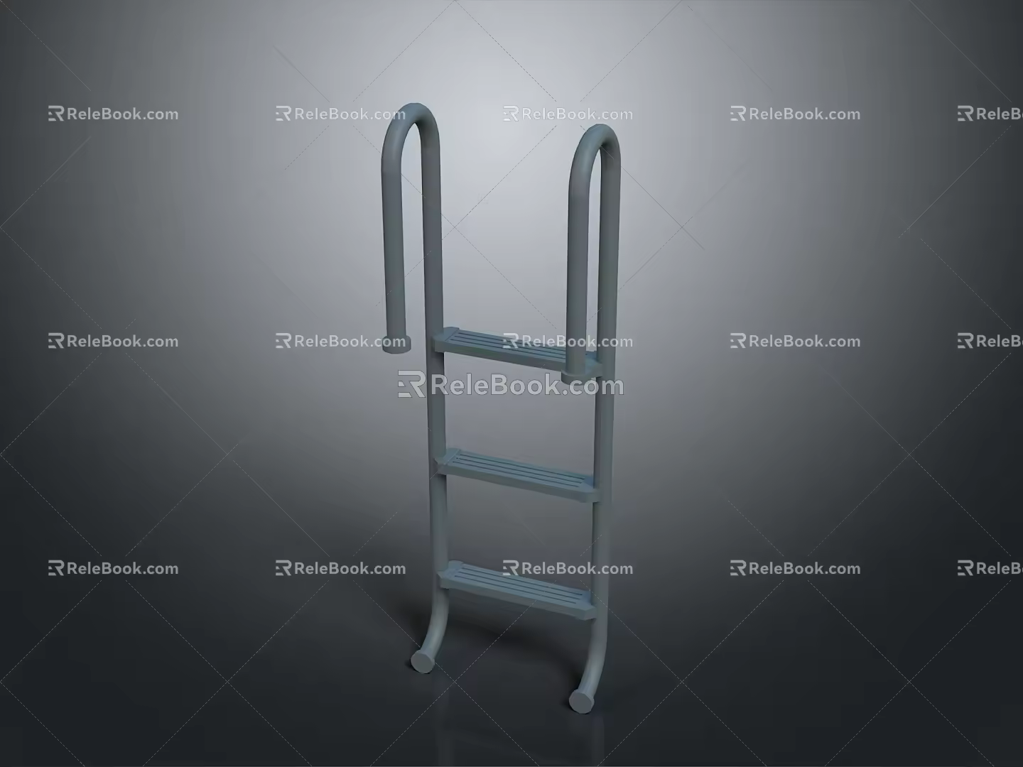 Pool Ladder Escalator Pool Ladder Pool Ladder Pool Ladder 3d model