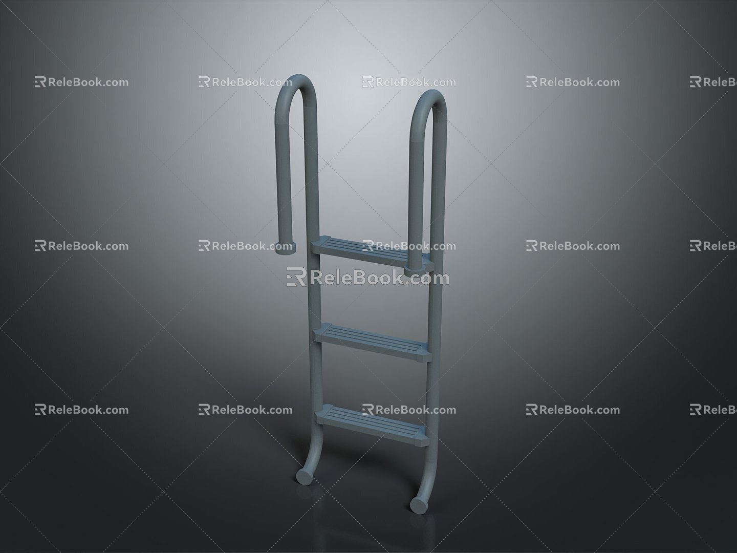 Pool Ladder Escalator Pool Ladder Pool Ladder Pool Ladder 3d model