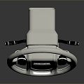 Steering wheel car steering wheel car parts life supplies 3d model