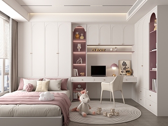 Modern Children's Room 3d model