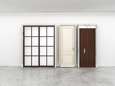 Combination door model