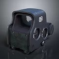 Tactical Weapon Sight with Adjustable Knobs and Durable Modern Design for Firearms