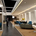 LANGE Building Materials Exhibition Booth Model 3d model