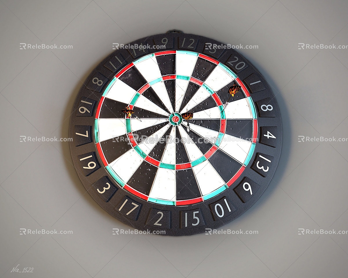 Dart Target Play Dart Target 3d model