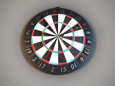 Dart Target Play Dart Target 3d model