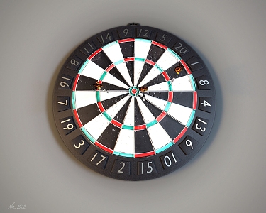 Dart Target Play Dart Target 3d model