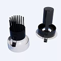 recessed spotlight ceiling lamp 3d model