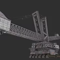 Industrial Equipment Giant Crawler Crane With Metal Structure Boom And Operator Cab