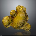 Fresh Organic Ginger Root Plant With Natural Yellow Skin And Healthy Texture