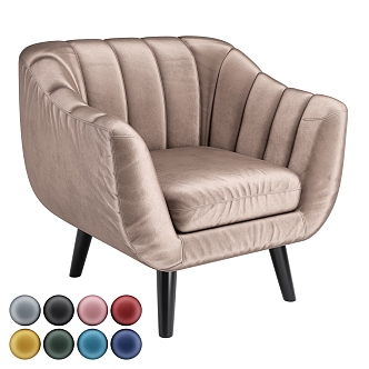 modern armchair 3d model