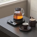 Modern Electric Kettle Kettle Tea Kettle 3d model