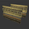 Multi Layer Industrial Equipment Frames With Metal Platforms And Support Structures