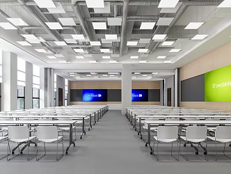 Modern Conference Hall Trainer 3d model