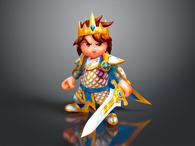 Modern Western Samurai Western Warrior Western Hero Western Warrior 3d model