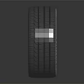 Car Tires with Stylish Colored Alloy Wheels in Red Black and Silver Designs