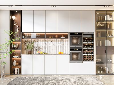 Modern Wine Cabinet model