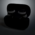 Modern Wireless Bluetooth Earbuds With Portable Charging Case Electronic Audio Accessory