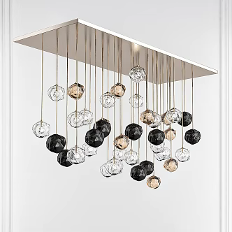 Chandelier Crystal Chandelier Lobby Chandelier Decorative Chandelier 3d model