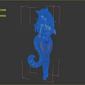 Anime Female Character With Cat Ears Tail Purple Blue Bodysuit Long Brown Hair Purple Boots