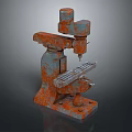 Bench Drill Vertical Drilling Machine Vertical Bench Drilling Machine Tools Hardware Tools Processing Tools Furniture 3d model