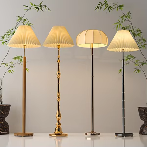 Modern floor lamp 3d model
