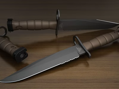 Dagger US Army Stab 3d model