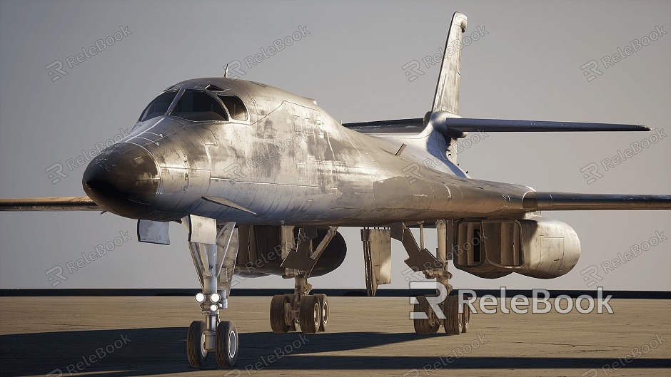 B1b Bomber Lancer Strategic Bomber model