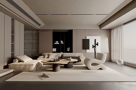 Living room 3d model