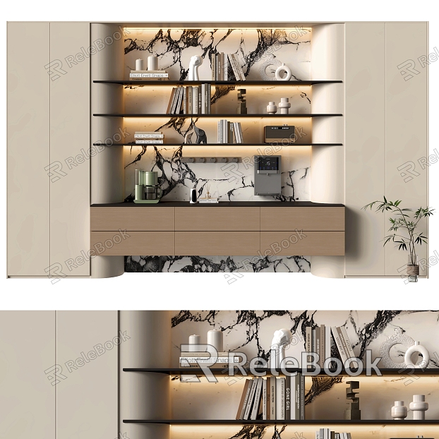 Modern Decorative Cabinet model