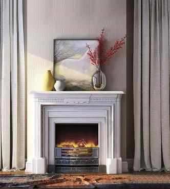 Fireplace 3d model