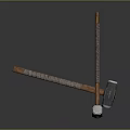 Durable Hardware Hammers with Metal Heads and Wooden Handles for Construction Repair and DIY Tasks