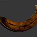 Fresh Bananas in Yellow and Brown Hues Showing Various Ripeness Stages on Black Background