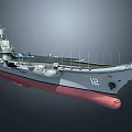 Aircraft Carrier Deck Featuring Blue Fighter Jets Control Tower And Red White Marker Lines