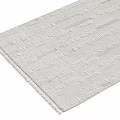 Light Colored Square Rug With Woven Texture And Soft Material For Home Decor 3d model