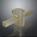Wooden Household Item Design With Cross Connected Wooden Bars And Smooth Surface