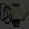 Industrial Metal Safety Device With Handle Cable Red Indicators And Bolts