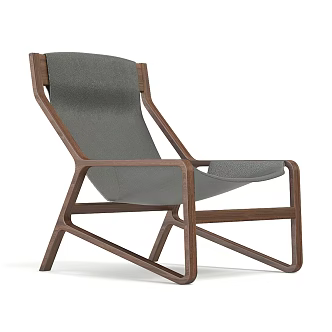 Modern Furniture Indoor Furniture Single Sofa Leather Sofa Single Chair 3d model