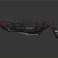 Futuristic Spacecraft Design With Modular Structure And Control Panels