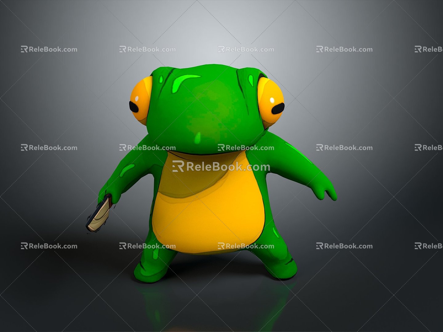 Frog Frog Frog Poison Frog Game Frog Reptile Cold Blooded Animal Reptile Reptile 3d model