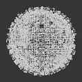 Geometric Spherical Structure Composed Of Diverse Small Equipment Components