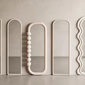 Stylish Decorative Wall Mirrors With Various Shapes And Modern Design Details