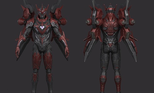 Next Generation Star Reconnaissance Mecha Sci-fi SCIFI Fighter A 2013273982 3d model