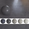 Smooth Spherical Components with Diverse Color Options Displayed on Tile Floor