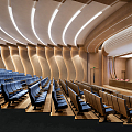 Modern Conference Hall Report Hall 3d model