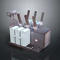 rusty transformer outdoor transformer 3d model