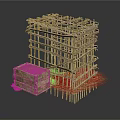 Handwoven Bamboo Cage And Straw Box Practical Household Storage Supplies For Home Organization