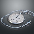 Vintage Pocket Watch Mechanical Pocket Watch Old Pocket Watch 3d model